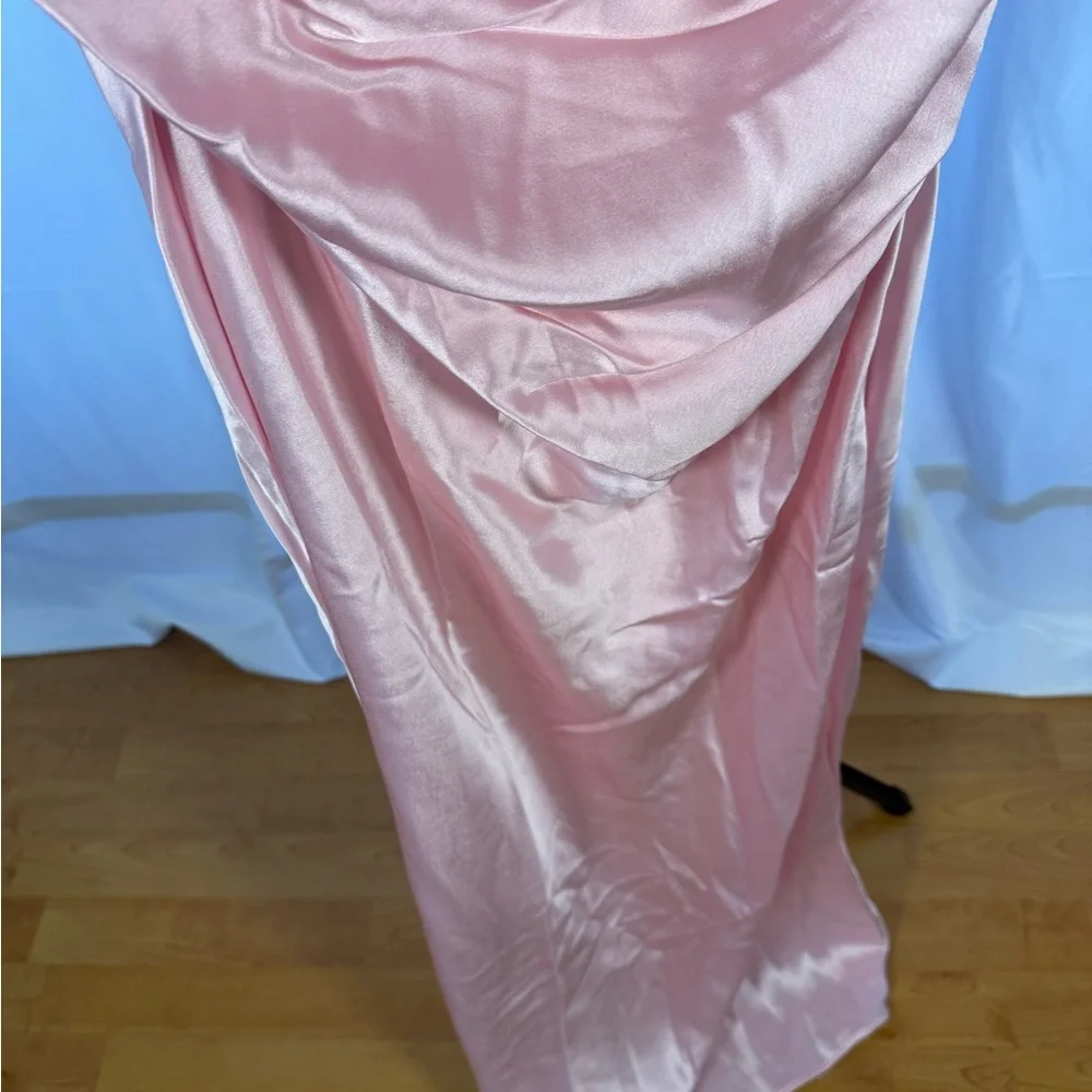 HOUSE OF CB'Persephone'Rose Shadow Strapless Corset Maxi/Size M - Picture 7 of 7